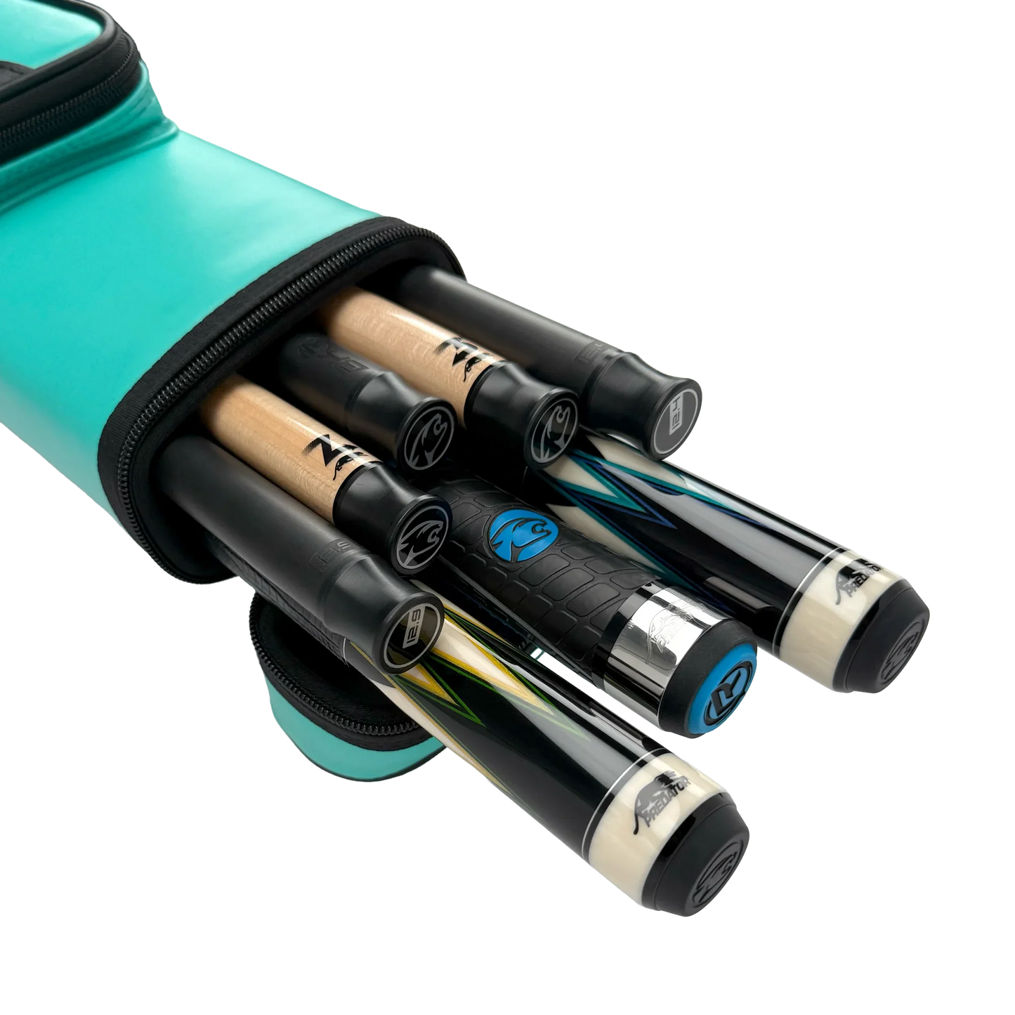 Predator Roadline Teal/Black Backpack Hard 3x5 Cue Case