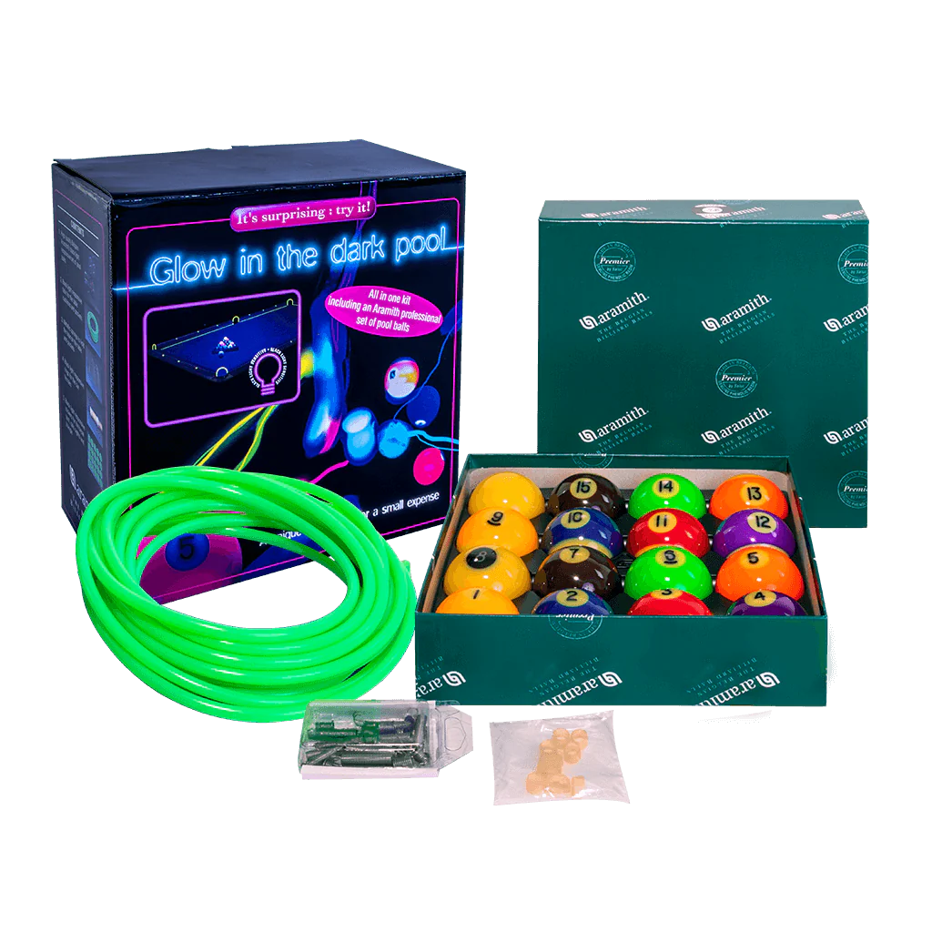 Aramith Glow in the dark fluo kit