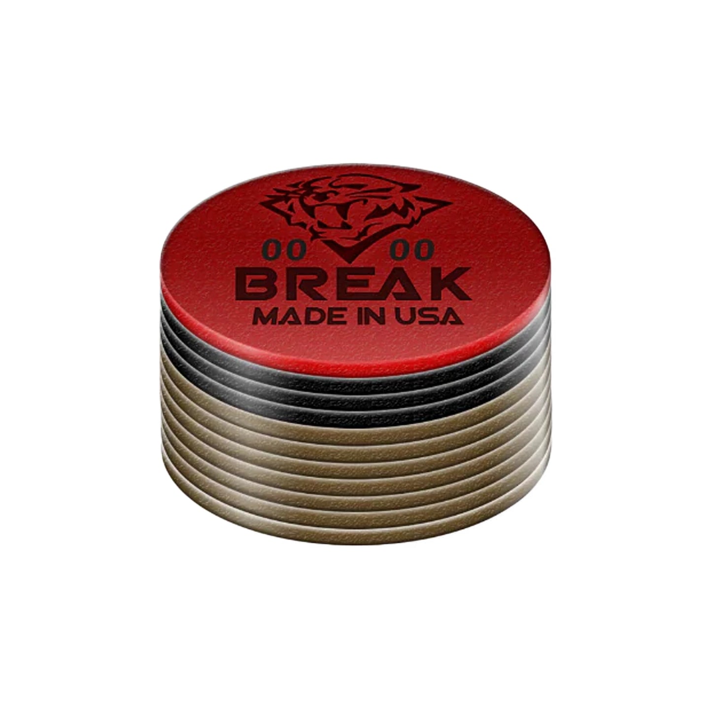 Tiger Laminated Cue Tip