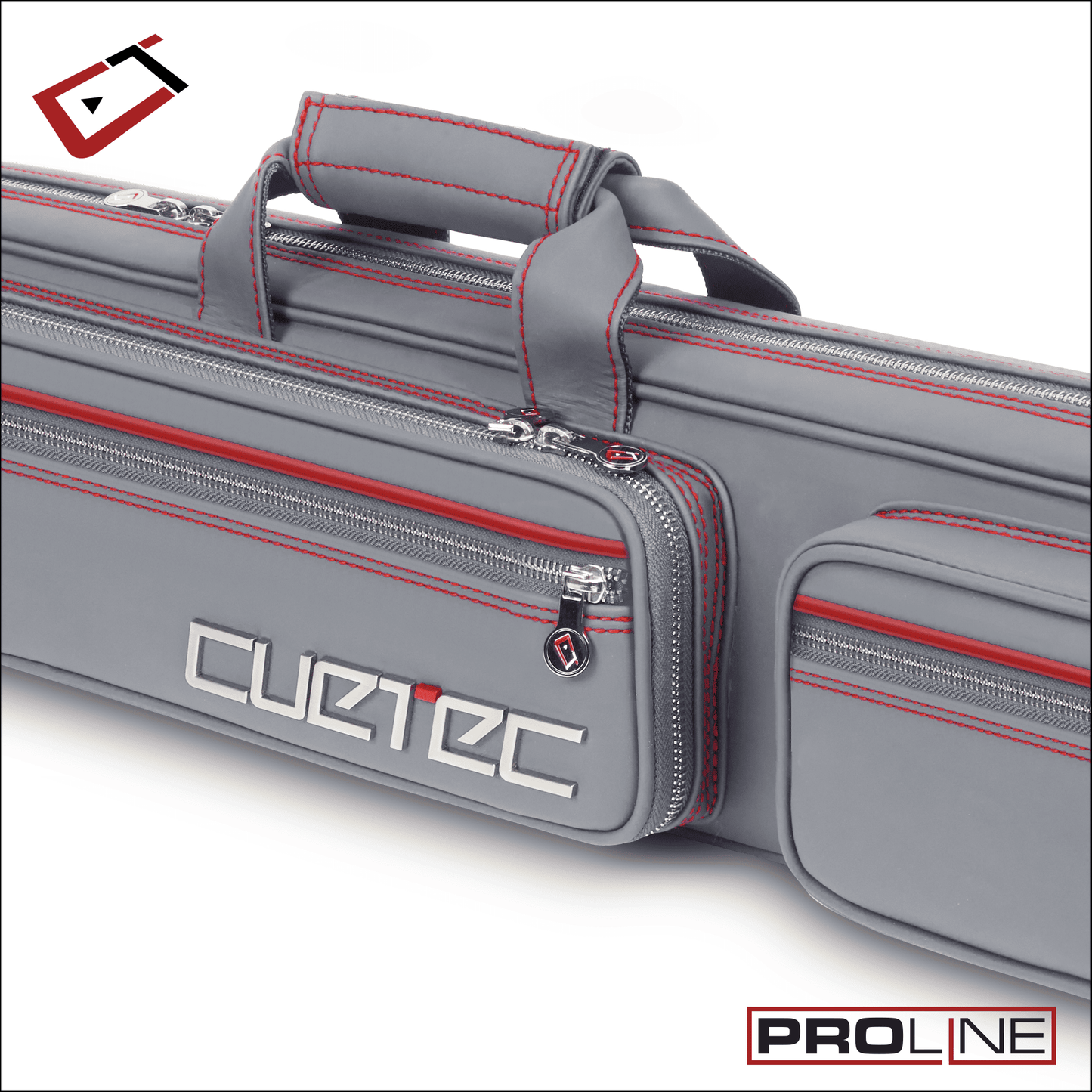 Cuetec Pro Line Gray Soft 4x8 Cue Case