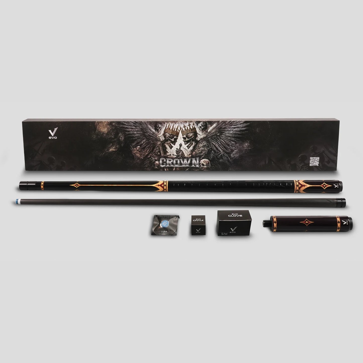 Evo Crown Edition - Royal Black (Black Wrap)