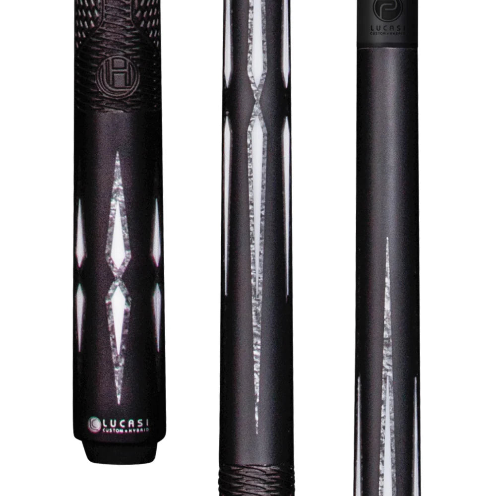 Lucasi Pinnacle Black/Imitation Bone LP20