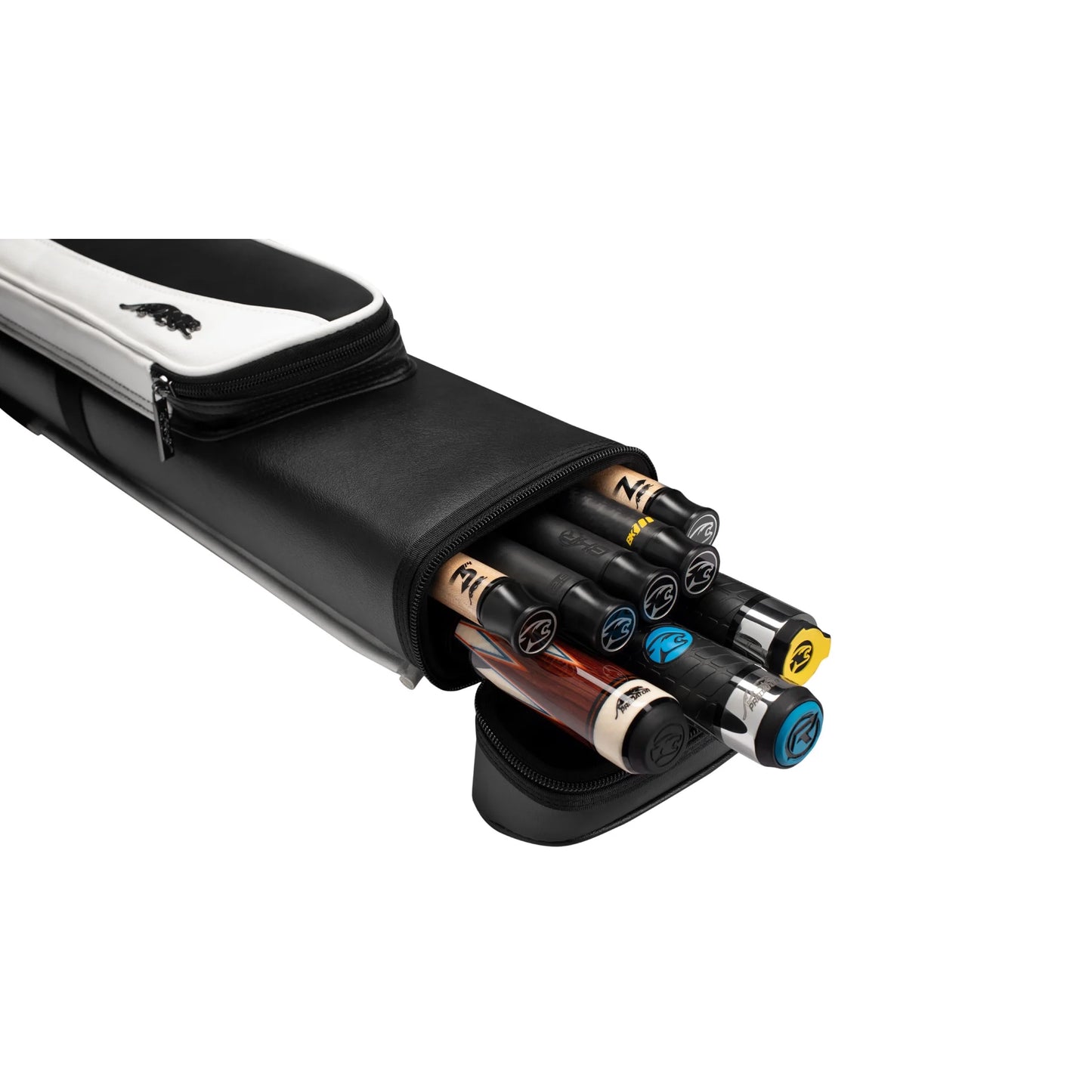 Predator Roadline Black/White Backpack Hard 3x5 Cue Case