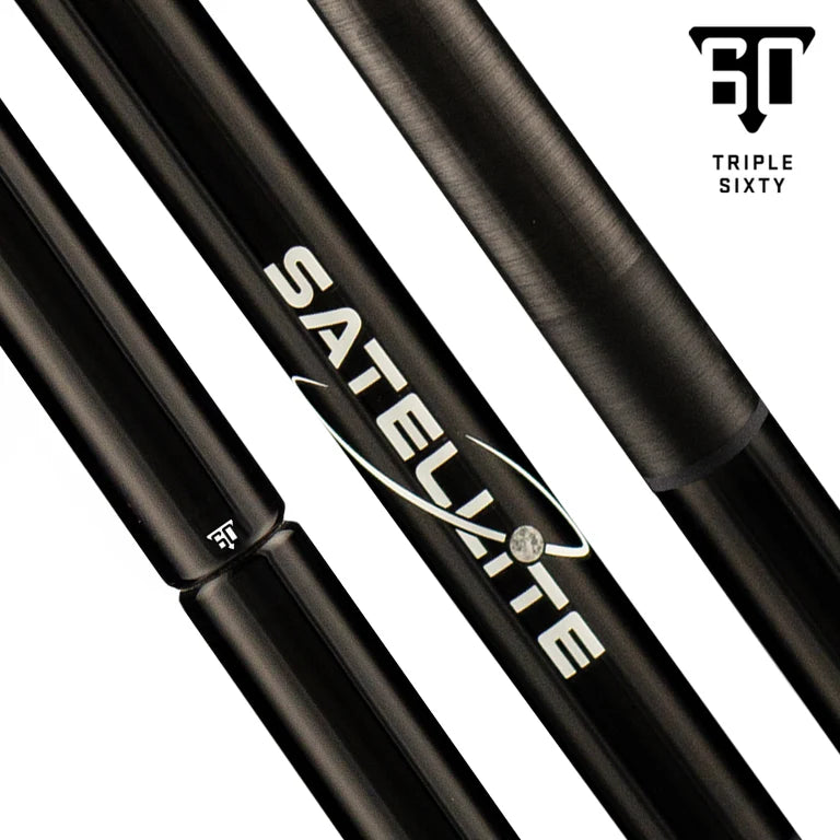Triple 60 Satellite Jump Cue