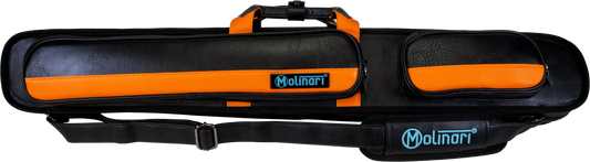 Molinari® Retro Cue Bag Black/Orange 2B/4S