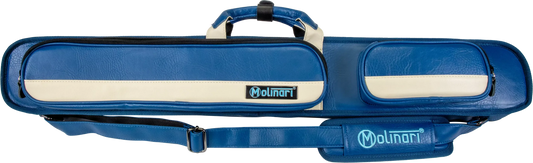 Molinari® Retro Cue Bag Blue/Beige 2B/4S