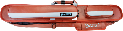 Molinari® Retro Cue Bag Brown/Light Blue 2B/4S