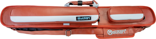 Molinari® Retro Cue Bag Brown/Light Blue 2B/4S