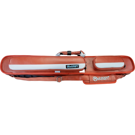 Molinari Retro Cue Bag Brown/Light Blue 2B/4S