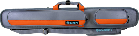 Molinari® Retro Cue Bag Grey/Orange 2B/4S