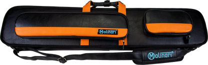 Molinari® Retro Cue Bag Black/Orange 3B/6S