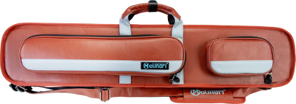 Molinari® Retro Cue Bag Brown/Light Blue 3B/6S
