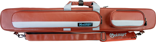 Molinari® Retro Flat Bag Brown/Light Blue – 2B/4S