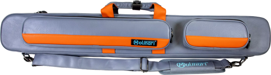 Molinari® Retro Flat Bag Grey/Orange – 2B/4S
