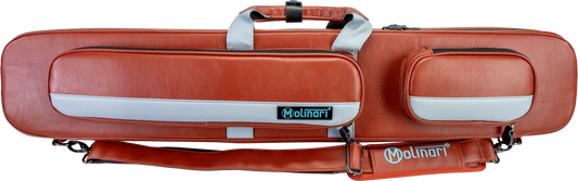 Molinari® Retro Flat Bag Brown/Light Blue – 3B/6S