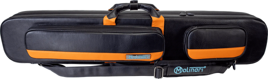 Molinari® Retro Flat Bag Black/Orange – 3B/6S