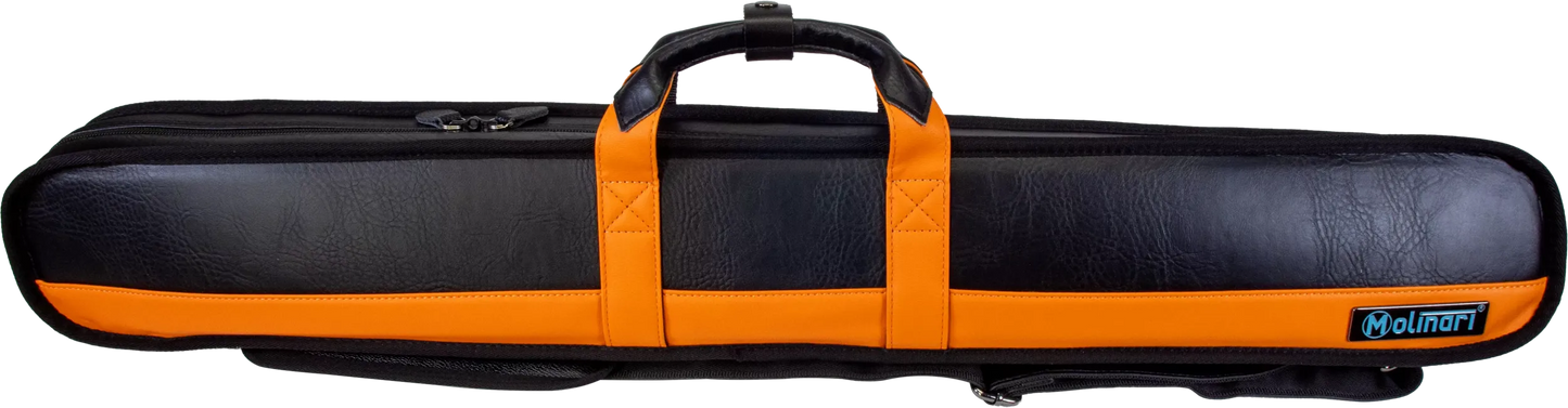 Molinari® Retro Cue Bag Black/Orange 2B/4S