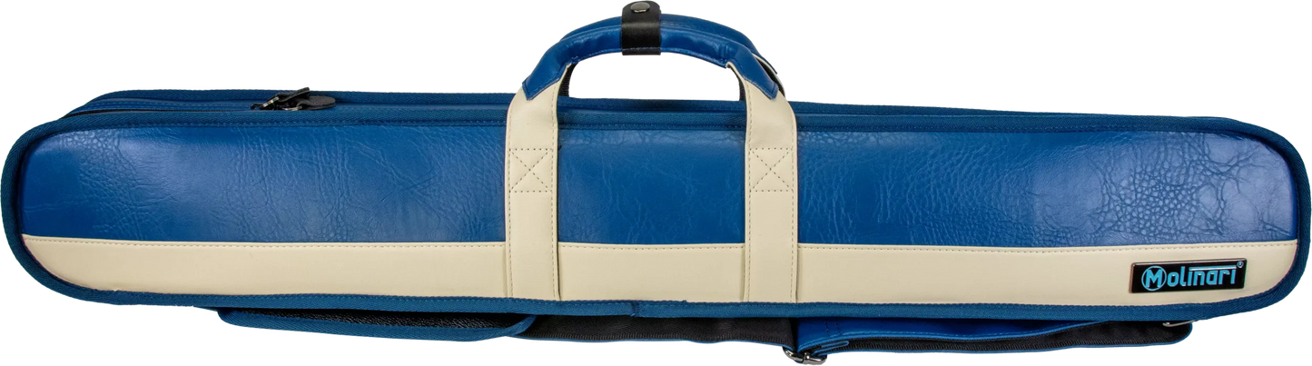 Molinari® Retro Cue Bag Blue/Beige 2B/4S