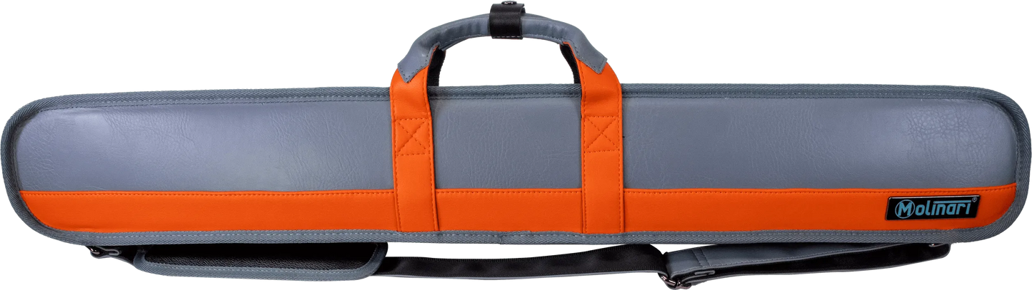Molinari® Retro Cue Bag Grey/Orange 2B/4S
