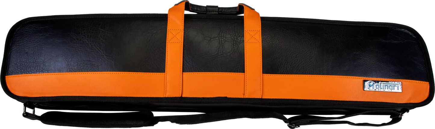 Molinari® Retro Cue Bag Black/Orange 3B/6S