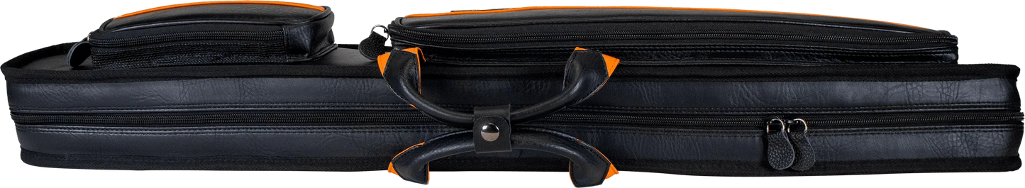 Molinari® Retro Cue Bag Black/Orange 2B/4S