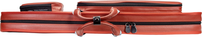 Molinari® Retro Cue Bag Brown/Light Blue 3B/6S