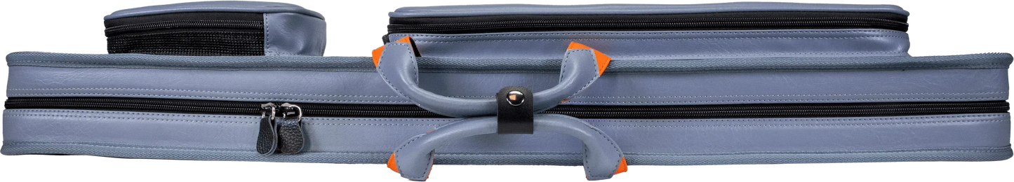 Molinari® Retro Cue Bag Grey/Orange 3B/6S