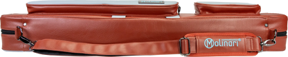 Molinari® Retro Flat Bag Brown/Light Blue – 2B/4S