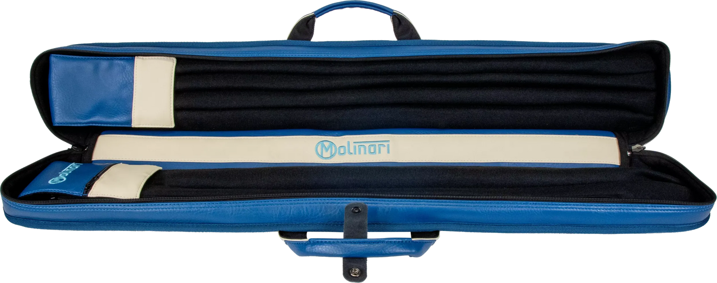 Molinari® Retro Cue Bag Blue/Beige 2B/4S