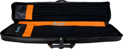 Molinari® Retro Cue Bag Black/Orange 3B/6S