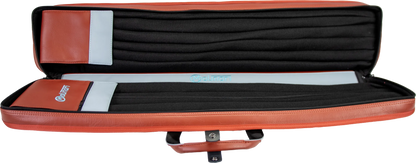 Molinari® Retro Cue Bag Brown/Light Blue 3B/6S
