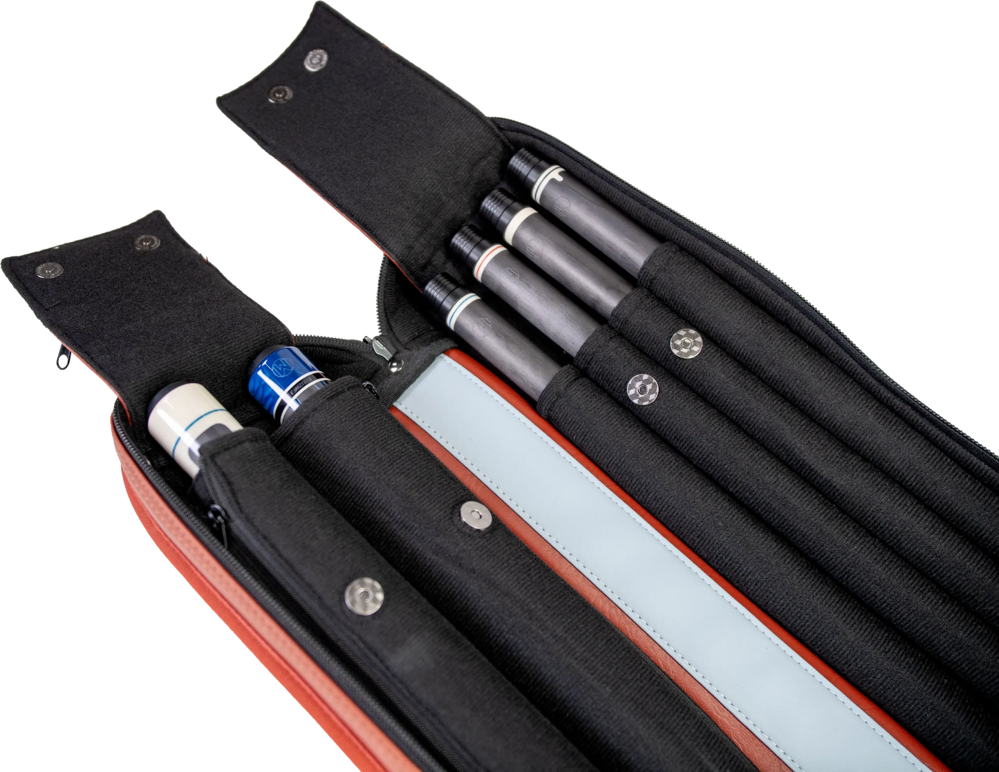 Molinari® Retro Cue Bag Brown/Light Blue 2B/4S