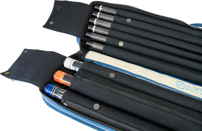 Molinari® Retro Cue Bag Blue/Beige 3B/6S