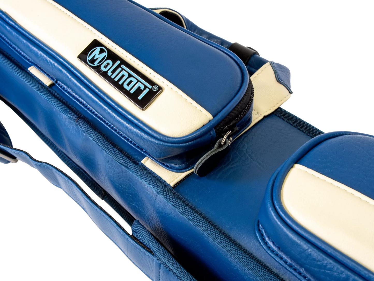 Molinari® Retro Cue Bag Blue/Beige 2B/4S