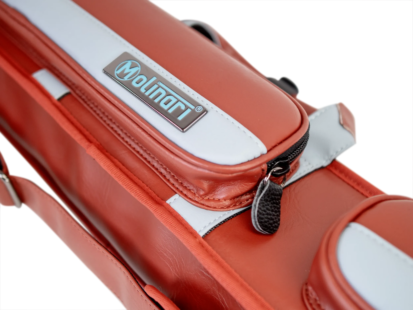 Molinari® Retro Cue Bag Brown/Light Blue 2B/4S