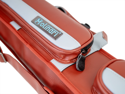 Molinari® Retro Cue Bag Brown/Light Blue 2B/4S