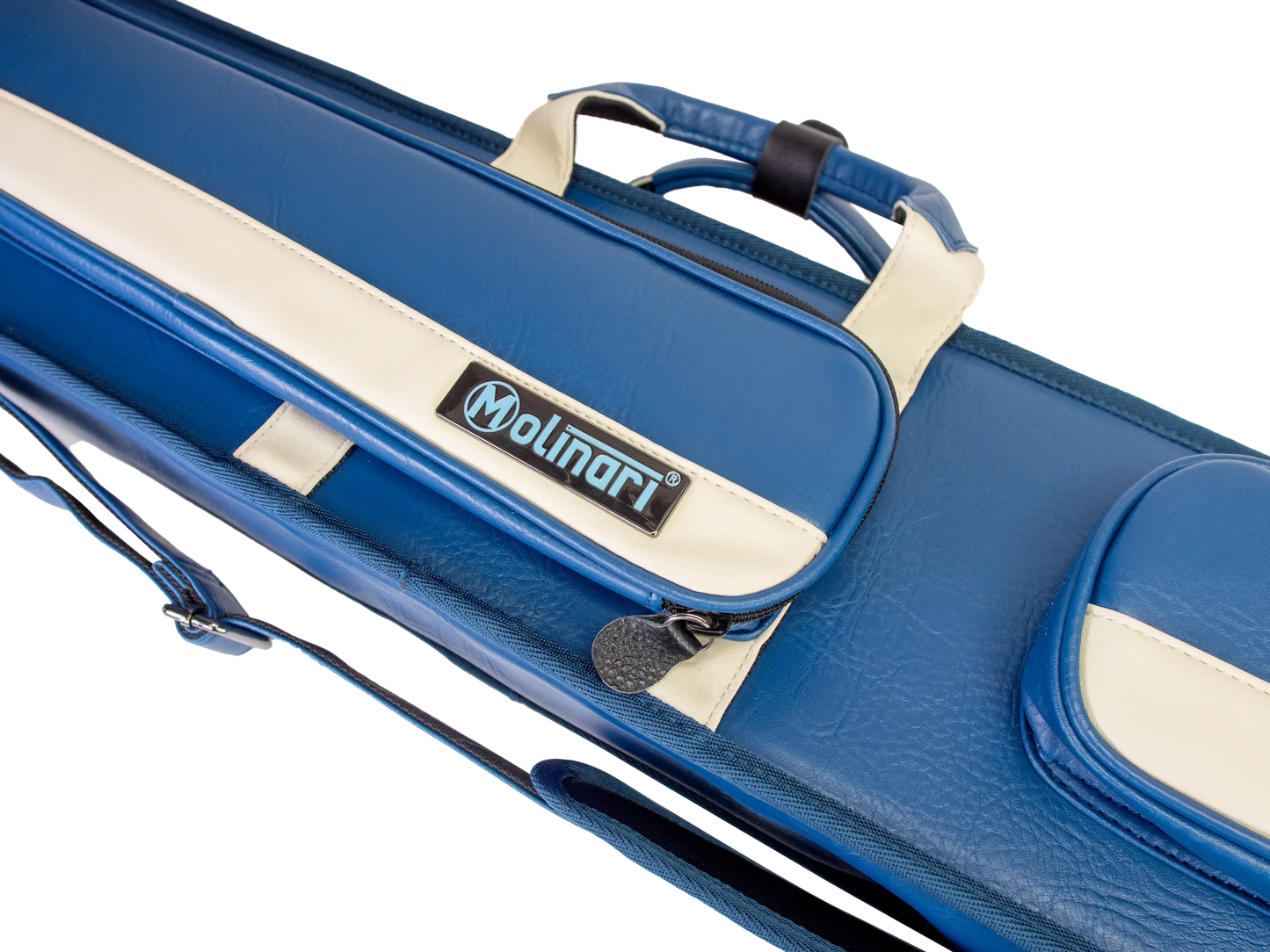 Molinari® Retro Cue Bag Blue/Beige 3B/6S