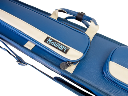 Molinari® Retro Cue Bag Blue/Beige 3B/6S