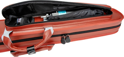 Molinari® Retro Cue Bag Brown/Light Blue 2B/4S