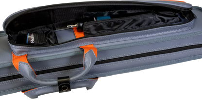 Molinari® Retro Cue Bag Grey/Orange 2B/4S