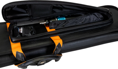 Molinari® Retro Cue Bag Black/Orange 3B/6S