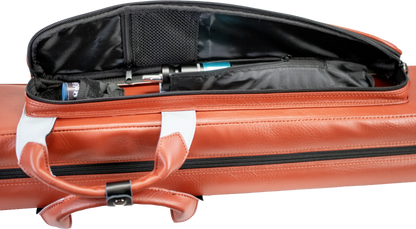 Molinari® Retro Flat Bag Brown/Light Blue – 2B/4S