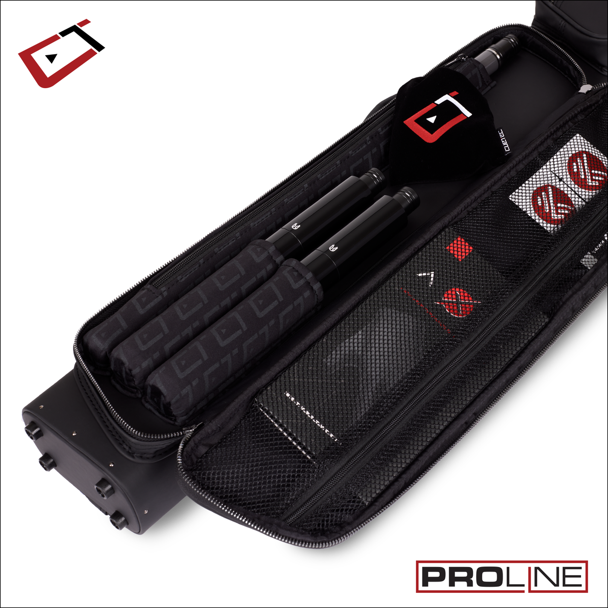 Cuetec Pro Line 3x5 Soft Case Noir Edition