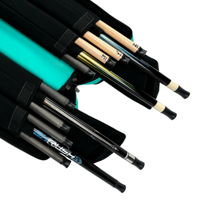 Predator Roadline Teal/Black Soft 4x8 Cue Case