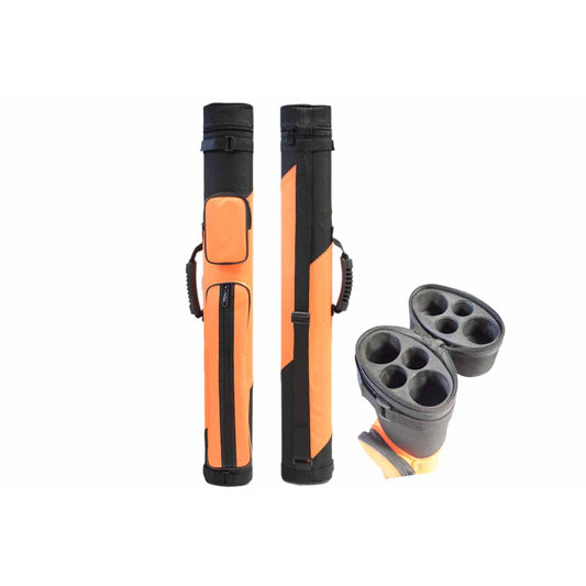 Delta Sport Plus Orange 2x2 Cue Case