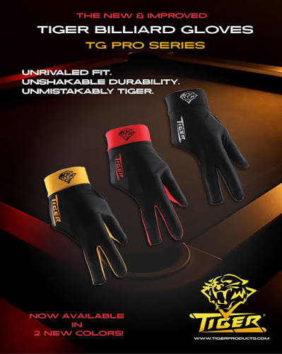 Tiger TG-PRO Series Glove Black/Red