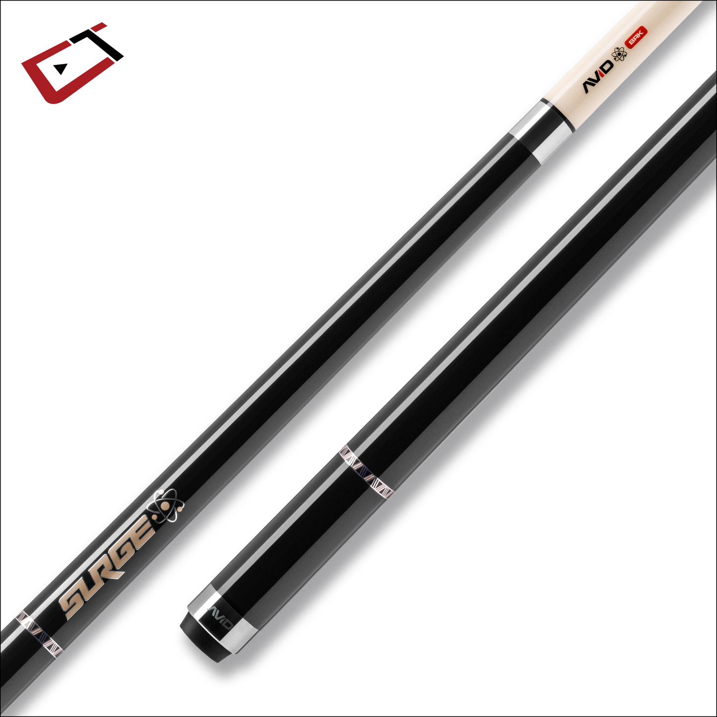 Cuetec Avid Surge Break Cue Black/Gold