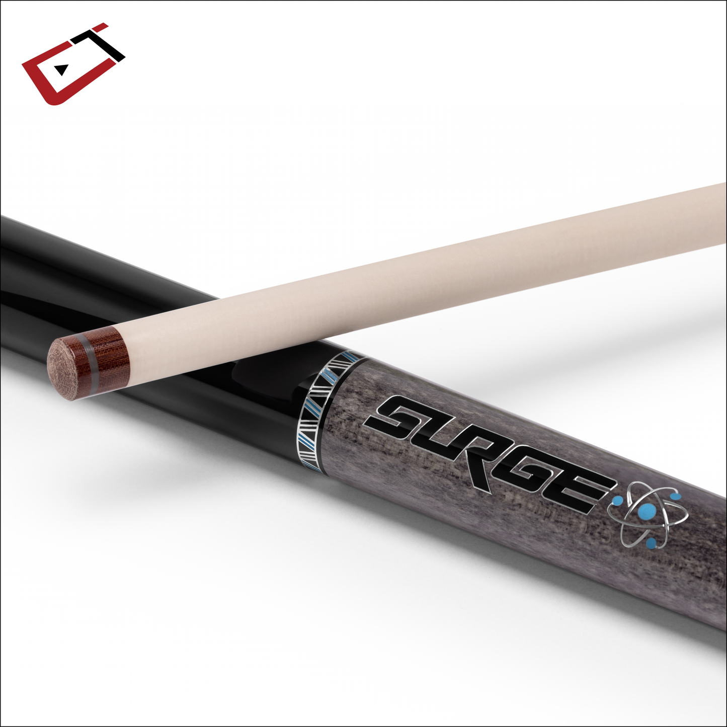 Cuetec Avid Surge Break Cue Gray Stain