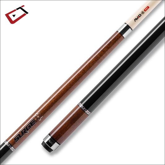 Cuetec Avid Surge Break Cue Brown Stain