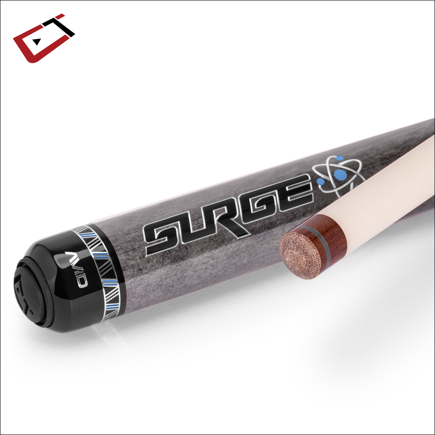 Cuetec Avid Surge Jump Cue Gray Stain